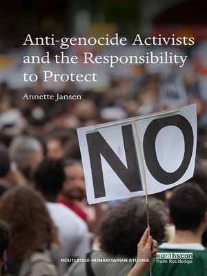 cover image of Anti-genocide Activists and the Responsibility to Protect